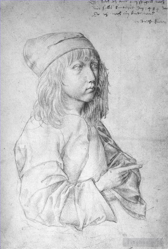 Albrecht Dürer Types de peintures - Autoportrait à 13 ans