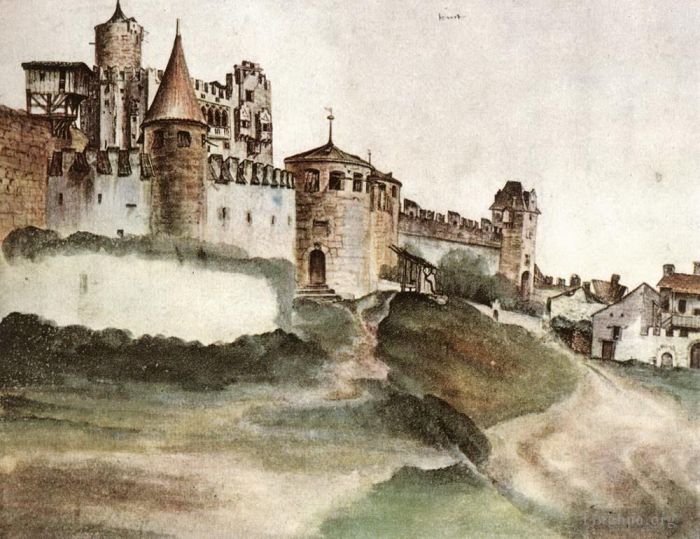 Albrecht Dürer Types de peintures - Le château de Trente