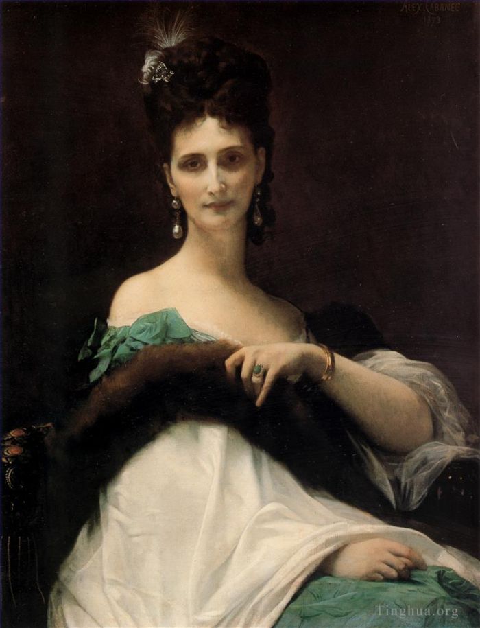 Alexandre Cabanel Peinture à l'huile - La Comtesse de Keller