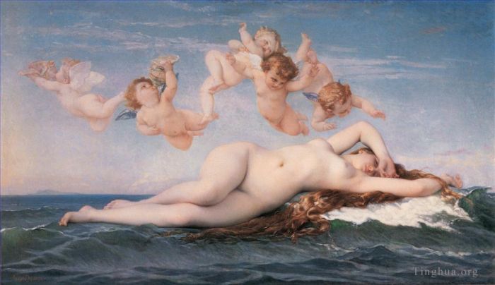 Alexandre Cabanel Peinture à l'huile - La naissance de Vénus