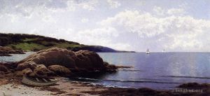Alfred Thompson Bricher œuvres - Île Bailys, Maine