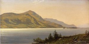 Alfred Thompson Bricher œuvres - Tontue Mountain Lake George alias Tongue Mountain Lake George