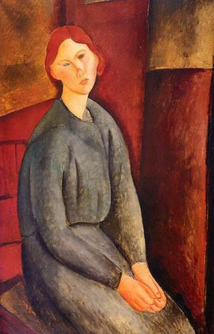 Amedeo Clemente Modigliani œuvres - Annie Bjarne 1919