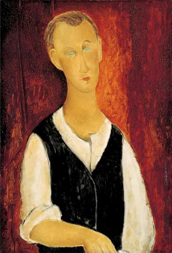 Amedeo Clemente Modigliani Peinture à l'huile - b0xx kpiiaa8hpa 1