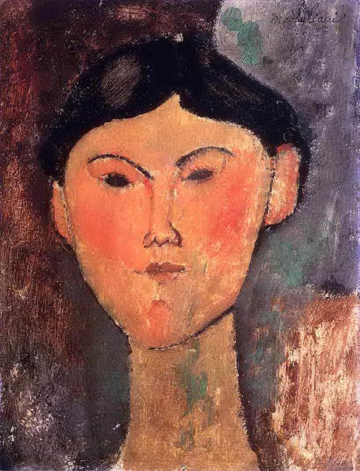 Amedeo Clemente Modigliani Peinture à l'huile - Béatrice Hastings 1915 1