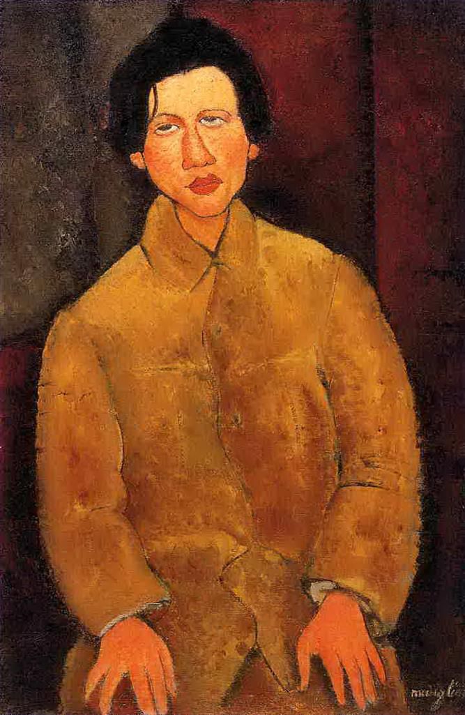 Amedeo Clemente Modigliani Peinture à l'huile - Chaïm Soutine 1916