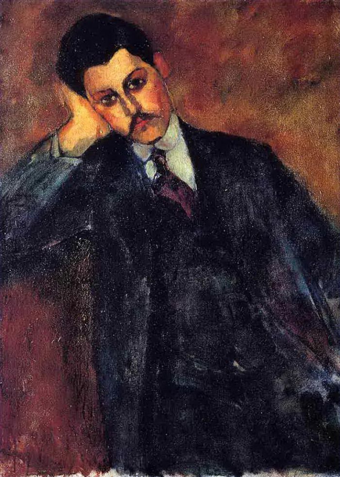 Amedeo Clemente Modigliani Peinture à l'huile - Jean-Alexandre 1909
