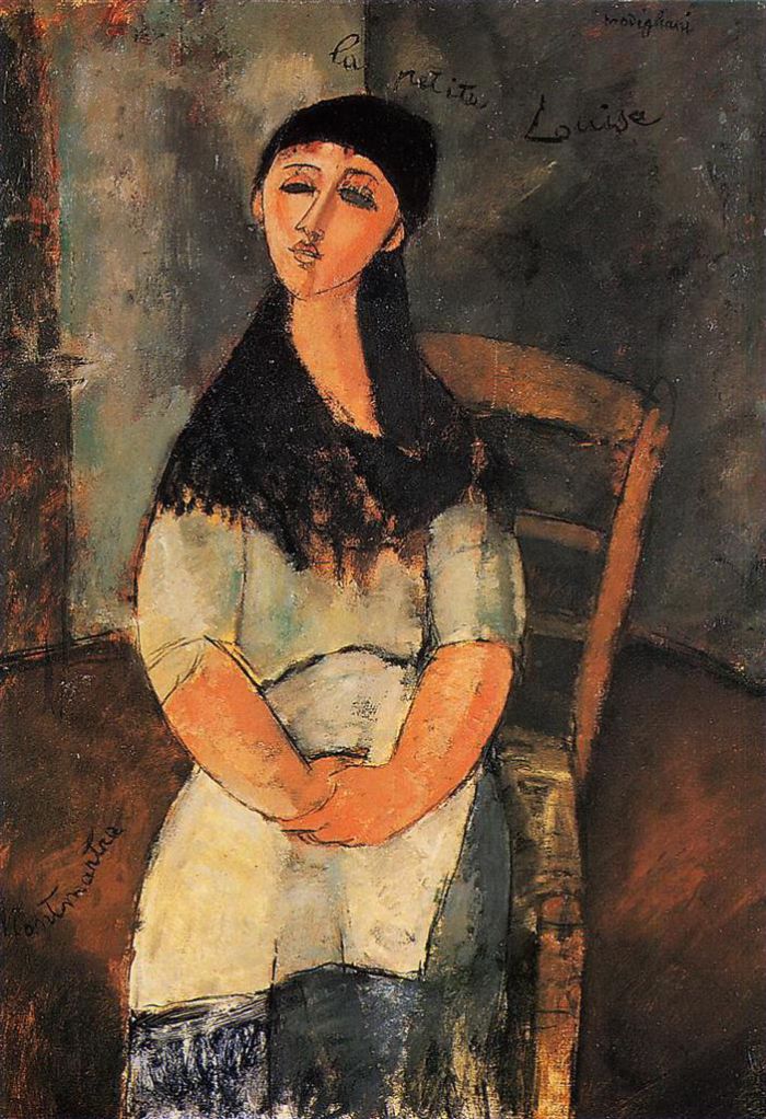 Amedeo Clemente Modigliani Peinture à l'huile - petite Louise 1915