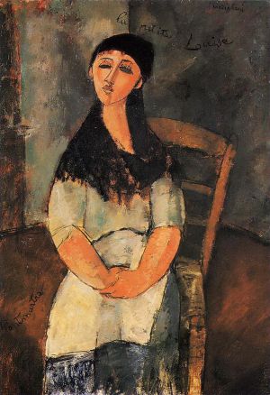 Amedeo Clemente Modigliani œuvres - petite Louise 1915