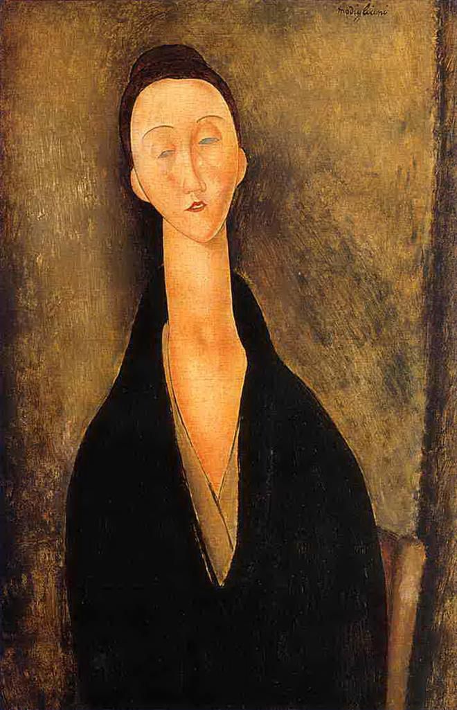Amedeo Clemente Modigliani Peinture à l'huile - Lunia tchèque 1919