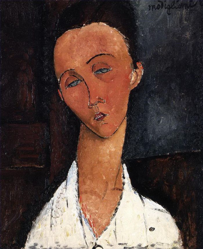 Amedeo Clemente Modigliani Peinture à l'huile - Lunia tchèque