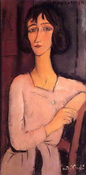 Amedeo Clemente Modigliani œuvres - margarita assise 1916