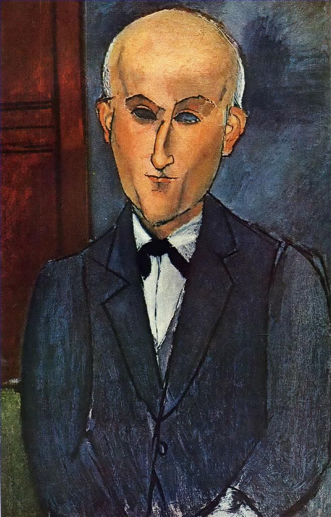Amedeo Clemente Modigliani Peinture à l'huile - Max Jacob