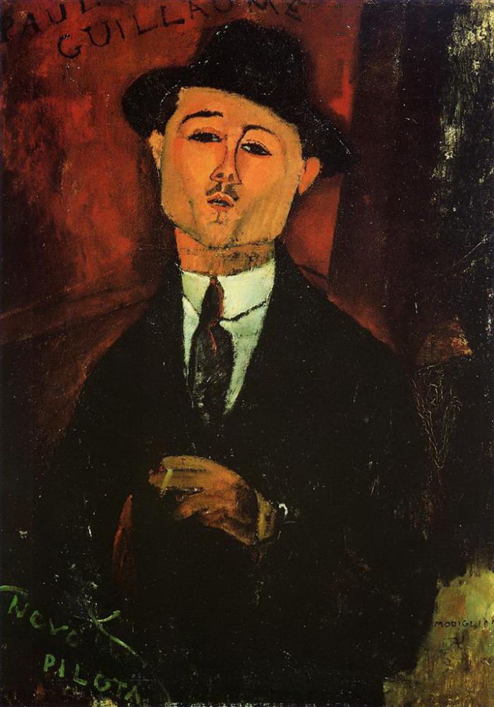 Amedeo Clemente Modigliani Peinture à l'huile - Paul Guillaume 1915
