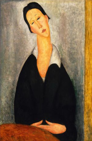 Amedeo Clemente Modigliani œuvres - portrait d'une femme polonaise