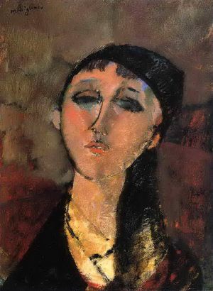 Amedeo Clemente Modigliani œuvres - portrait d'une jeune fille Louise 1915