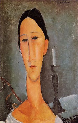 Amedeo Clemente Modigliani œuvres - portrait d'Anna Zborowska 1919