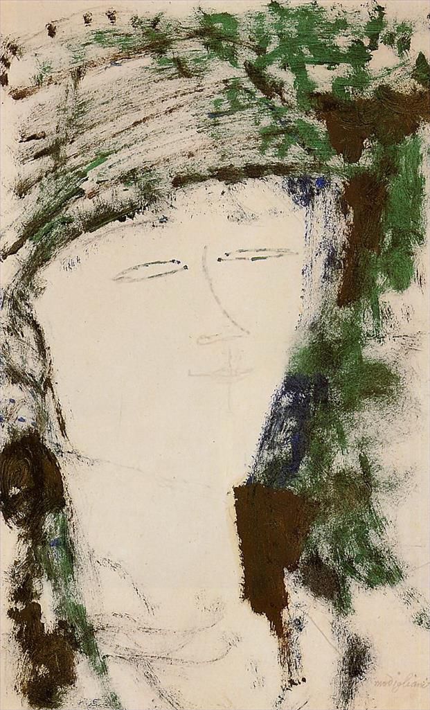 Amedeo Clemente Modigliani Peinture à l'huile - portrait de Béatrice Hastings