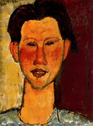Amedeo Clemente Modigliani œuvres - portrait de Chaïm Soutine 1915