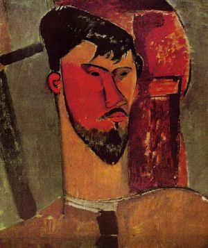 Amedeo Clemente Modigliani œuvres - portrait d'Henri Laurens 1915