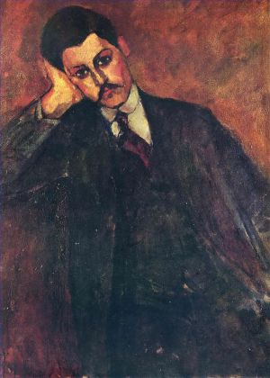 Amedeo Clemente Modigliani œuvres - portrait de jean alexandre 1909