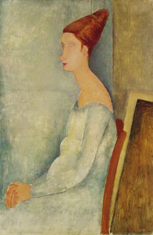 Amedeo Clemente Modigliani œuvres - portrait de Jeanne Hébuterne 1918 2