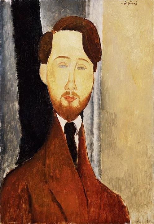 Amedeo Clemente Modigliani Peinture à l'huile - portrait de Léopold Zborowski 1919
