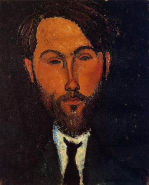 Amedeo Clemente Modigliani œuvres - portrait de Léopold Zborowski 1