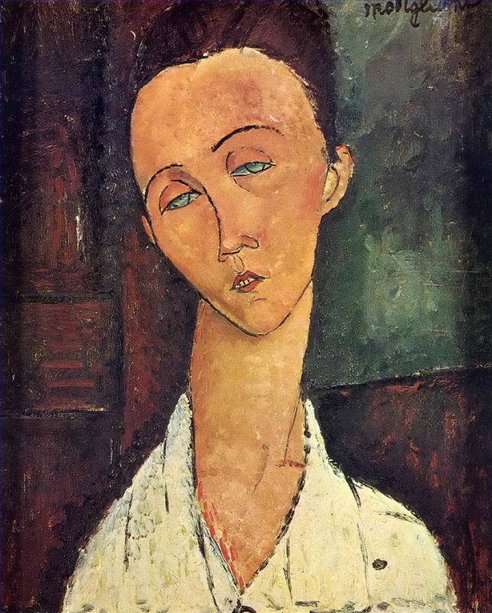 Amedeo Clemente Modigliani Peinture à l'huile - portrait de Lunia tchèque 1918