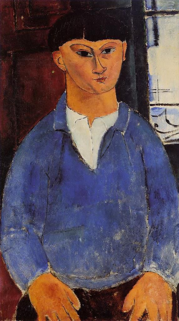 Amedeo Clemente Modigliani Peinture à l'huile - portrait de Moïse Kisling 1916