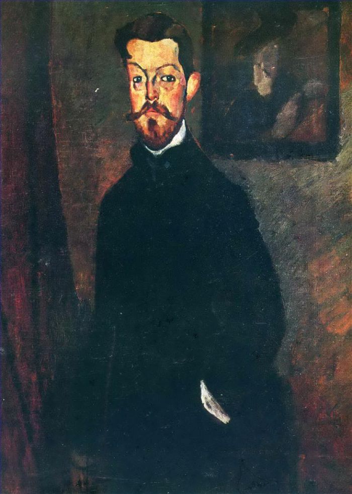 Amedeo Clemente Modigliani Peinture à l'huile - portrait de Paul Alexandre 1909