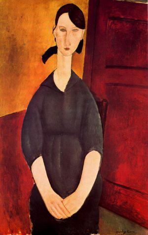 Amedeo Clemente Modigliani œuvres - portrait de Paulette Jourdain 1919