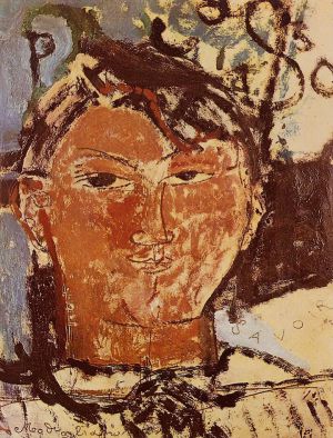 Amedeo Clemente Modigliani œuvres - portrait de picasso 1915