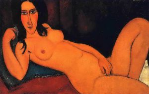 Amedeo Clemente Modigliani œuvres - nu allongé 1917 2