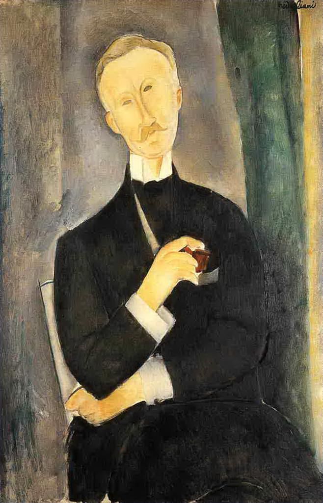Amedeo Clemente Modigliani Peinture à l'huile - Roger Dutilleul 1919