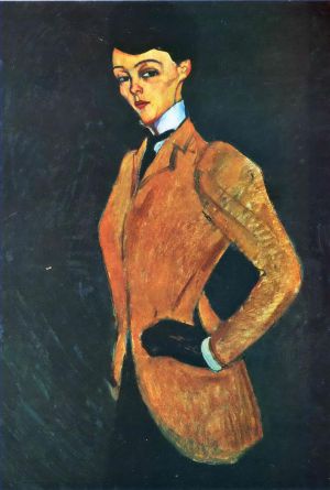 Amedeo Clemente Modigliani œuvres - l'amazone 1909