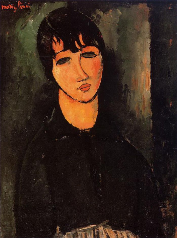 Amedeo Clemente Modigliani Peinture à l'huile - le serviteur 1916