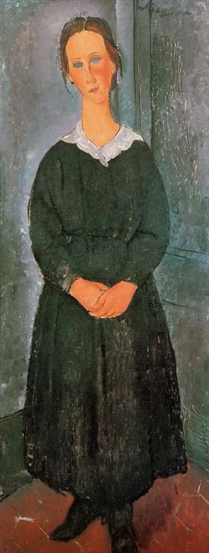 Amedeo Clemente Modigliani œuvres - la servante