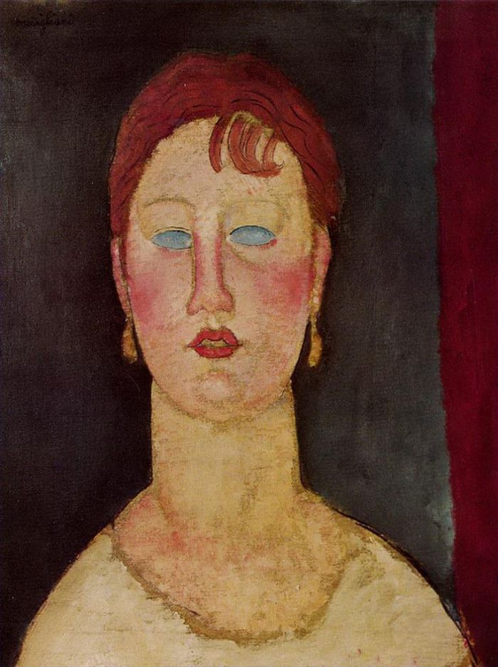 Amedeo Clemente Modigliani Peinture à l'huile - le chanteur de nice