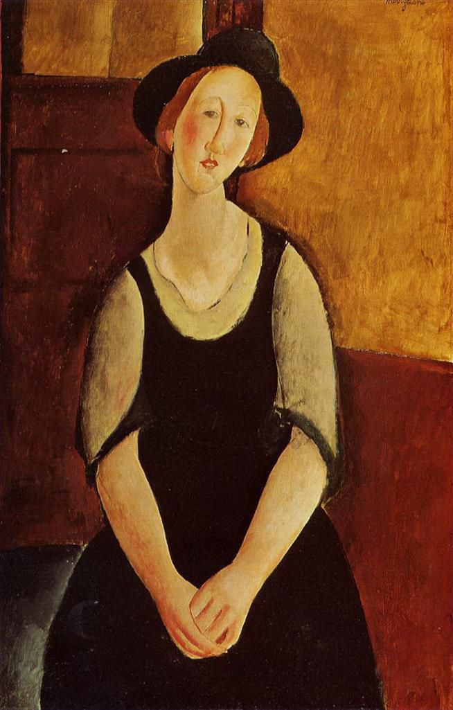 Amedeo Clemente Modigliani Peinture à l'huile - Thora Klinckowstrom 1919