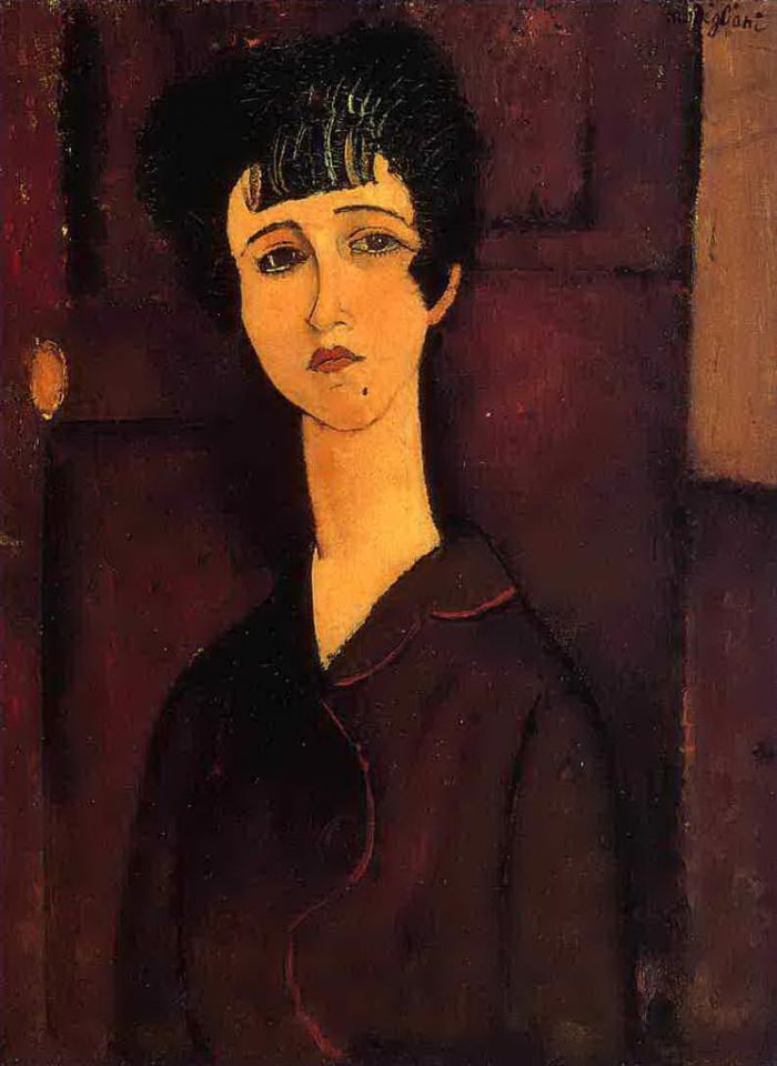 Amedeo Clemente Modigliani Peinture à l'huile - Victoria 1916
