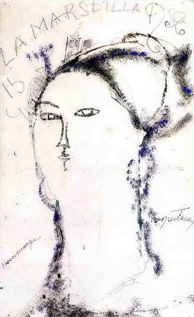 Amedeo Clemente Modigliani Types de peintures - Madame Othon Friesz la marseillaise 1915