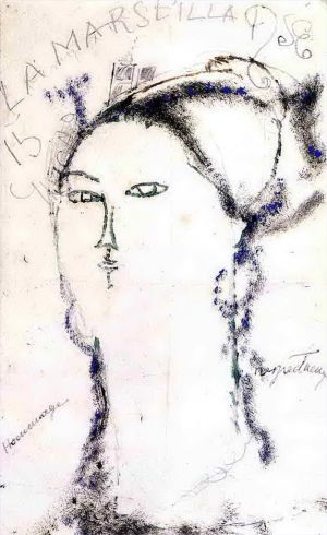 Amedeo Clemente Modigliani œuvres - Madame Othon Friesz la marseillaise 1915