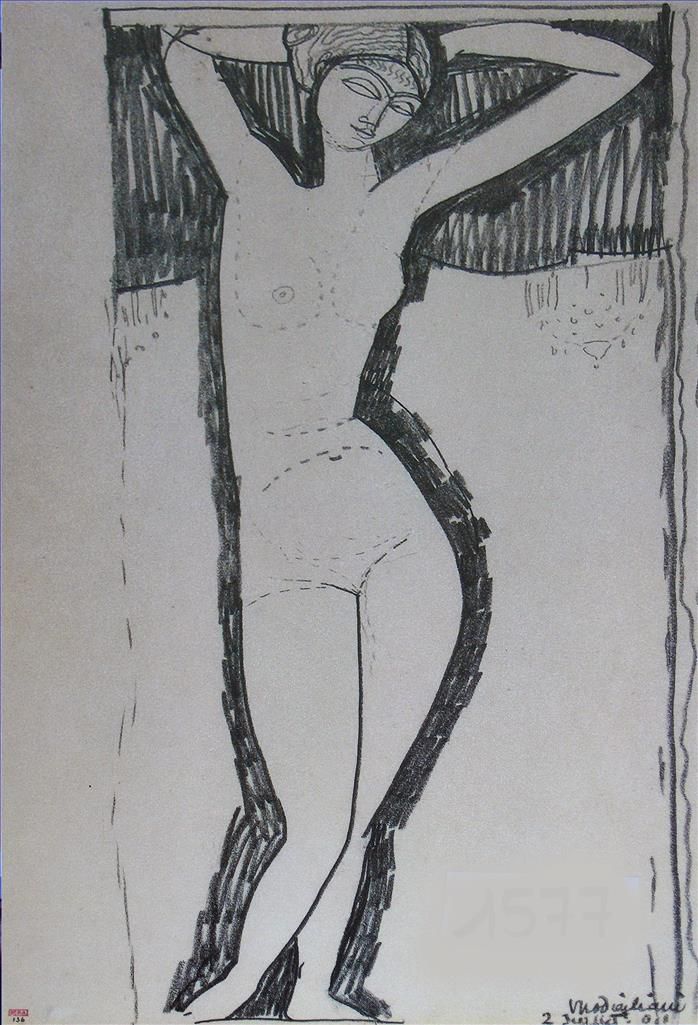 Amedeo Clemente Modigliani Types de peintures - nu