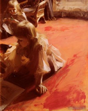 Anders Leonard Zorn œuvres - Un portrait des filles de Ramon Subercasseaux