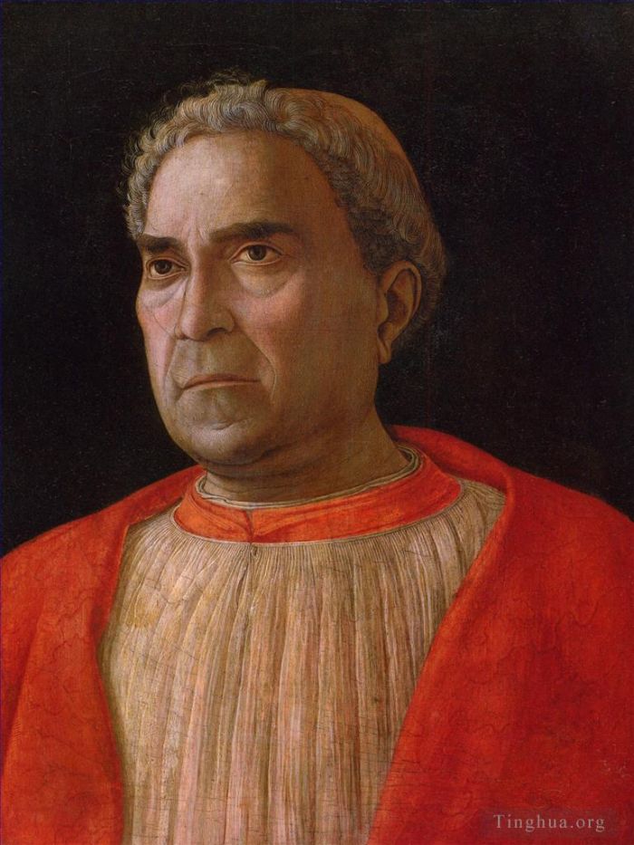 Andrea Mantegna Peinture à l'huile - Cardinal Ludovico Trevisano