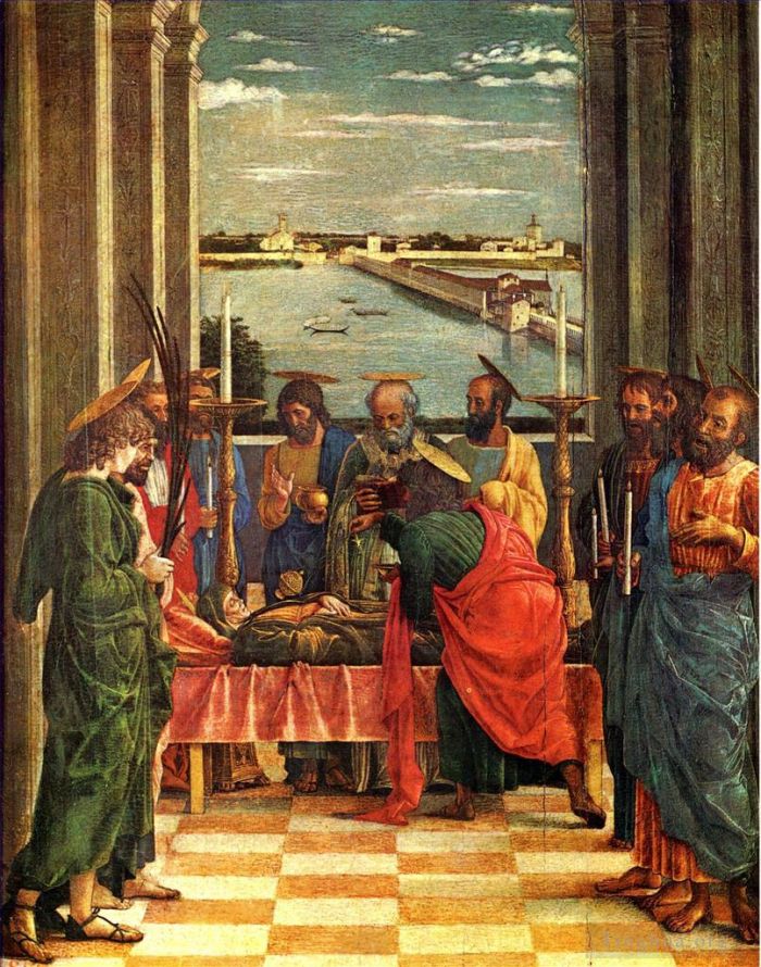 Andrea Mantegna Peinture à l'huile - Mort de la Vierge