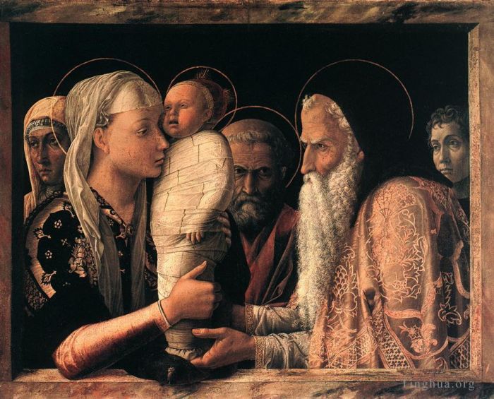 Andrea Mantegna Peinture à l'huile - Présentation au Temple