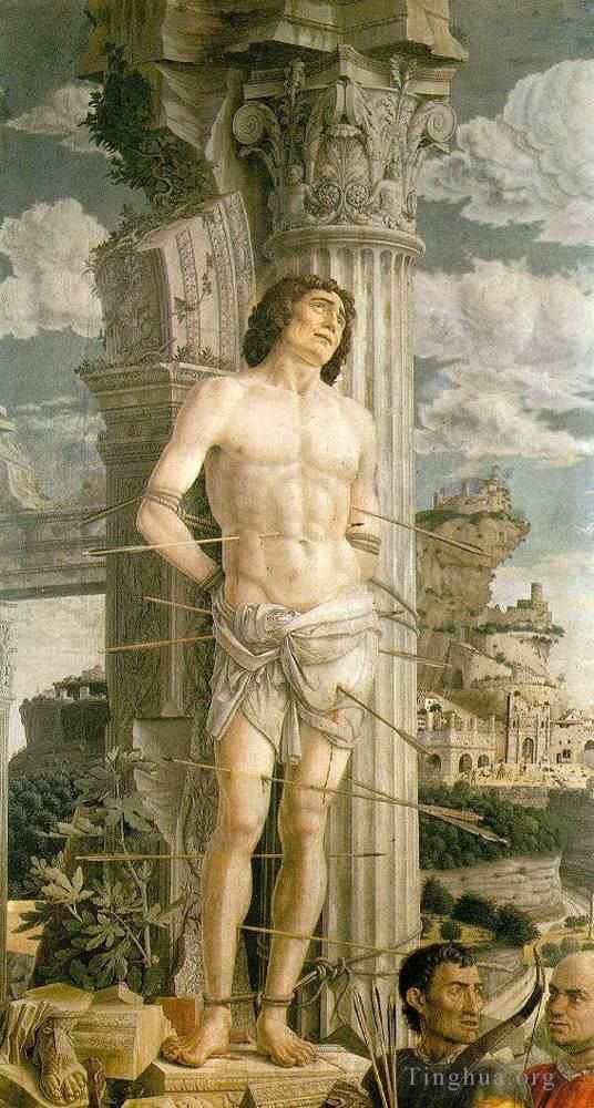 Andrea Mantegna Peinture à l'huile - Saint Sébastien2