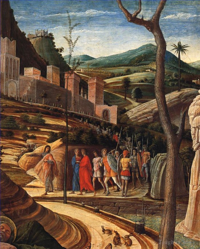 Andrea Mantegna Peinture à l'huile - L'agonie dans le jardin dt1